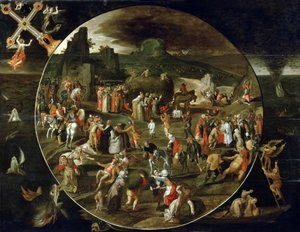 Le Chariot de foin, Allégorie de la vanité du monde
