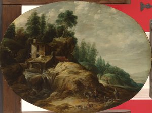 Moulin à eau près d