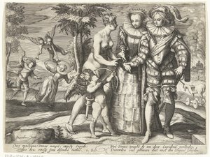 Vénus, Amour et Discorde - Gillis van Breen (attributed to)