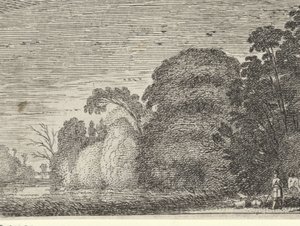 Berger et cavalier près d