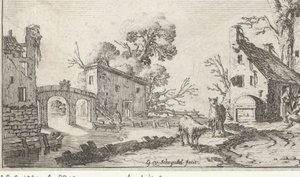 Ferme et tour près d