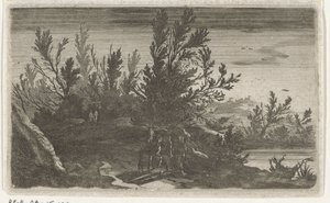 Paysage de nuit (Six paysages) - Gillis van Scheyndel (I)