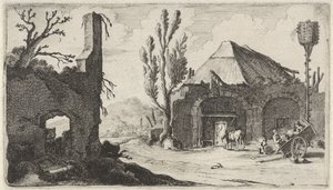 Chemin de campagne près d