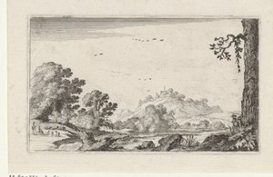 Paysage fluvial, Paysages (titre de la série) - Gillis van Scheyndel (I)