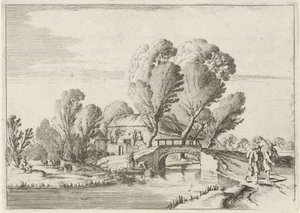 Deux promeneurs près d