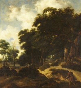 Scène boisée - Gillis van Scheyndel