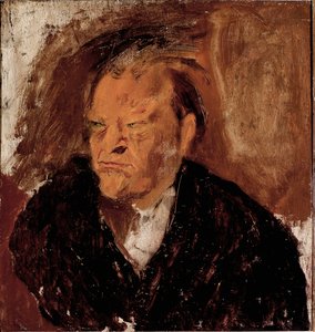 Portrait du poète Giuseppe Ungaretti (1888-1970)