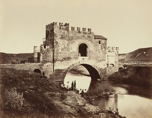 Pont de Nomentano, années 1860 (photo)