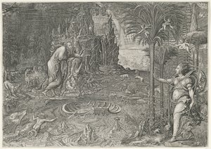 Allégorie de la vie - Giorgio Ghisi