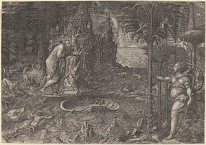 Allégorie de la vie - Giorgio Ghisi