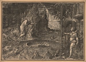 Allégorie de la vie, 1561 - Giorgio Ghisi