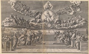 Discussion sur le Saint Sacrement - Giorgio Ghisi