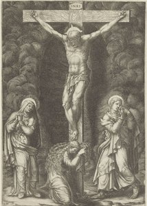 Crucifixion du Christ - Giorgio Ghisi