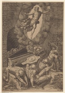 Résurrection du Christ - Giorgio Ghisi