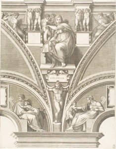 La Sibylle de Delphes - Giorgio Ghisi
