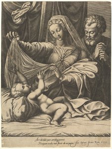 La Madone de Lorette, vers 1575 - Giorgio Ghisi
