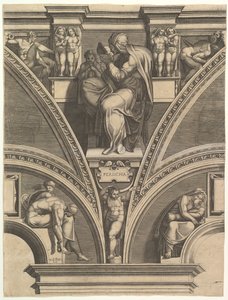 La Sibylle persane, de la série des Prophètes et Sibylles de la Chapelle Sixtine