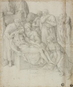 Lamentation, 1540-68 - Giorgio Giulio Clovio