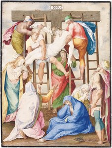 La Déposition - Giorgio Giulio Clovio