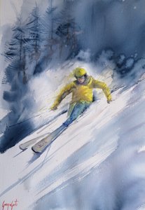 Les sensations fortes du ski alpin - Giorgio Gosti