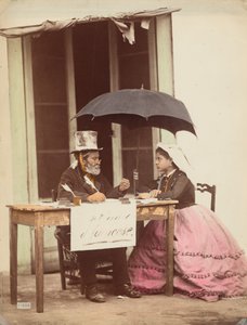Écrivain public, Naples - Giorgio Sommer