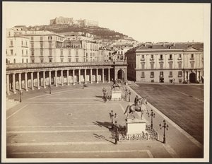 Naples, Largo Palazzo - Giorgio Sommer