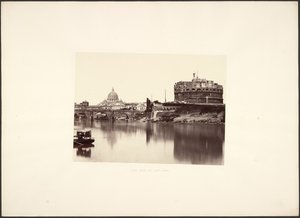Rome vue du Tibre, Rome - Giorgio Sommer