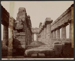 Temple de Neptune, Paestum - Giorgio Sommer