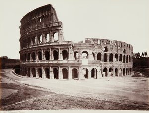 Le Colisée ou Amphithéâtre Flavien, Rome