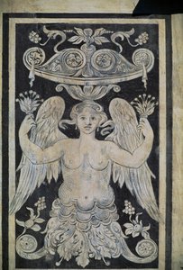 Figure allégorique, Palazzo dei Cavalieri, Piazza dei Cavalieri, Pise, Toscane, Italie - Giorgio Vasari