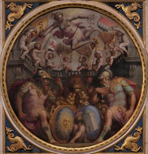 Allégories des quartiers de San Giovanni et Santa Maria Novella, 1563-1565