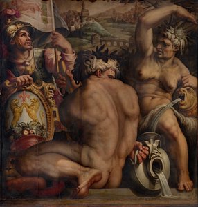 Allégorie du Casentino, 1563-1565 - Giorgio Vasari