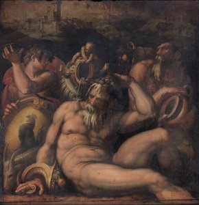 Allégorie du Chianti, 1563-1565 - Giorgio Vasari