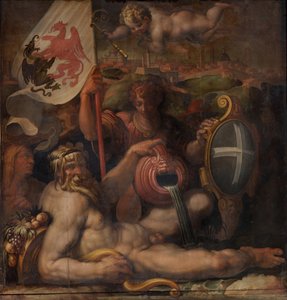 Allégorie de Volterra, 1563-1565 - Giorgio Vasari