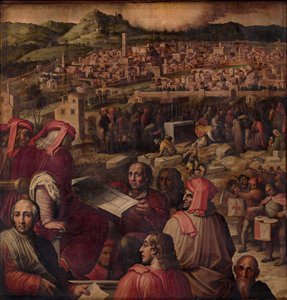 Arnolfo di Cambio montre le plan d