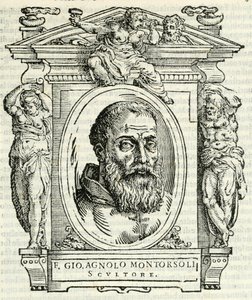 Portrait de Giovanni Angelo Montorsoli, Vasari 1568 - Giorgio Vasari