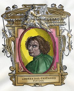 Portrait du peintre Andrea Del Castagno - Giorgio Vasari
