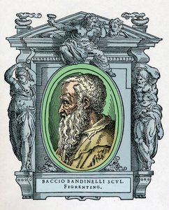Portrait de Baccio BANDINELLI (Florence) - Giorgio Vasari
