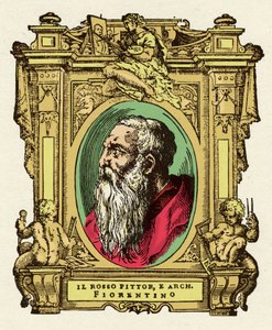 Portrait du peintre Giovanni Battista di Jacopo (Rosso Fiorentino) (1495-1540). Il était membre de l
