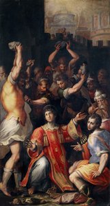 Le martyre de Saint Étienne - Giorgio Vasari