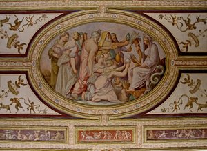 (détail) Le mythe de Cérès, plafond d