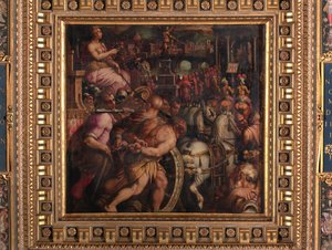 Triomphe après la victoire sur Pise - Giorgio Vasari