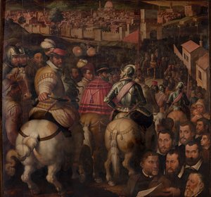 Triomphe de la guerre contre Sienne, 1563-1565 - Giorgio Vasari