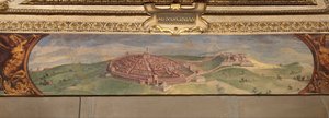 Vue de Lucignano, 1557-1558 - Giorgio Vasari