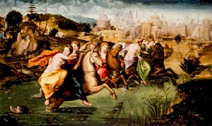 Traversée du Tibre - Giorgio di (1500 1559) Giovanni
