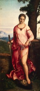 Judith avec la tête d