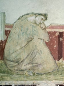 Apparition de Saint François à Saint Antoine, fresque (détail), Basilique Santa Croce, Chapelle Bardi, Florence, 1325-1330 - Giotto (c.1266 1337)