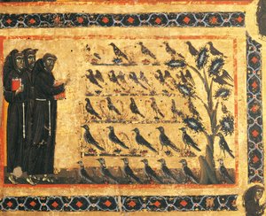 Saint François prêchant aux oiseaux