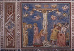 Crucifixion (Crocifissione), par Giotto - Giotto (c.1266 1337)