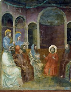 Jésus au Temple parmi les docteurs (détail) - Giotto (c.1266 1337)